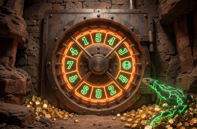 Progressiver Jackpot-Tresor im Canyon als Lizaro Casino Jackpot Lobby Teaser