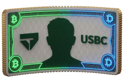 USDT und USDC Stablecoin Banknoten f&uuml;r Lizaro Krypto Einzahlung