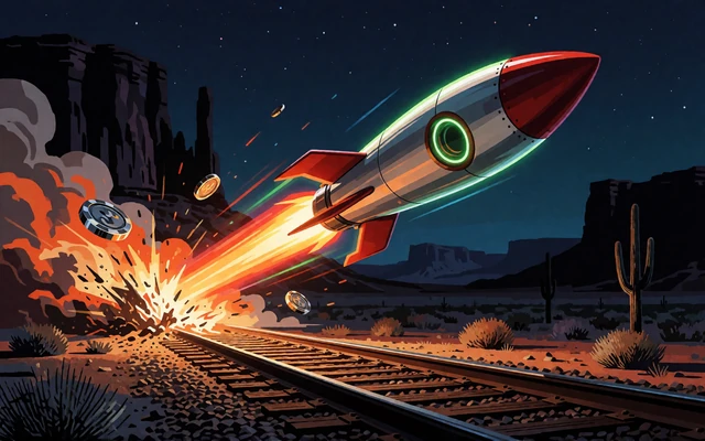 Crash-Rakete &uuml;ber W&uuml;stenbahn f&uuml;r schnelle Instant Games bei Lizaro Casino