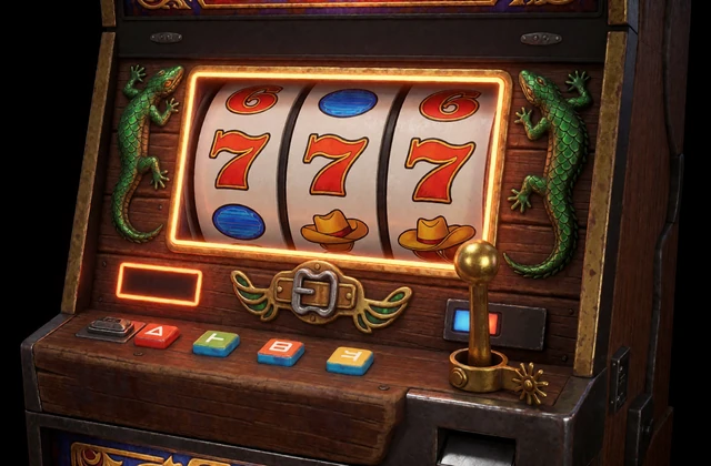 Walzenautomat mit goldenen Sporen als Kategorie f&uuml;r Online Slots bei Lizaro Casino